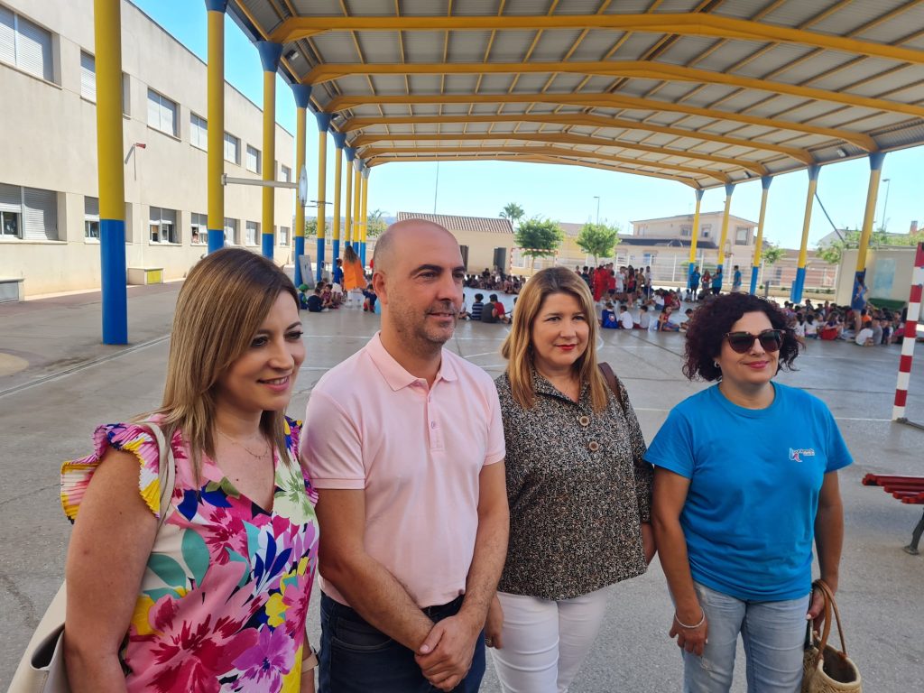 Igualdad Molina Servicio Concilia Educa Verano 2022 Visita alcalde y concejalas Foto1
