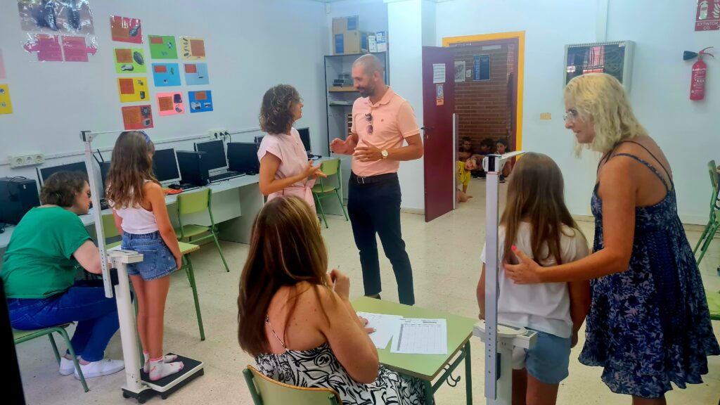 Salud Molina Finalización primera parte estudio antropométrico en escolares 2023 Foto1