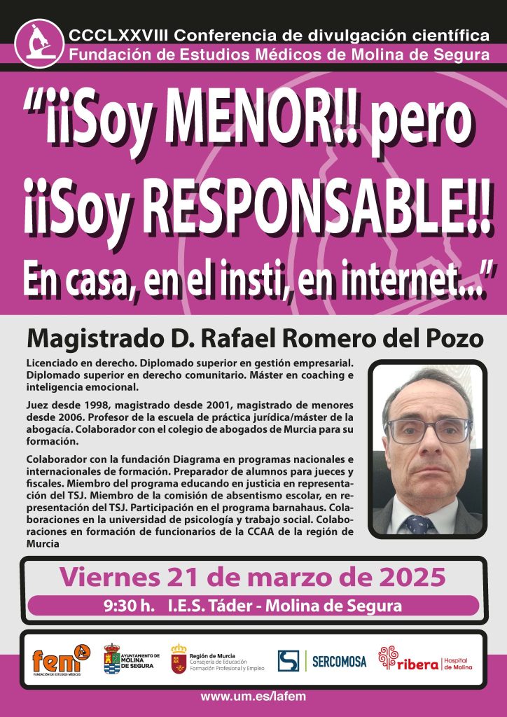 Cartel Conferencia FEM 21mar25