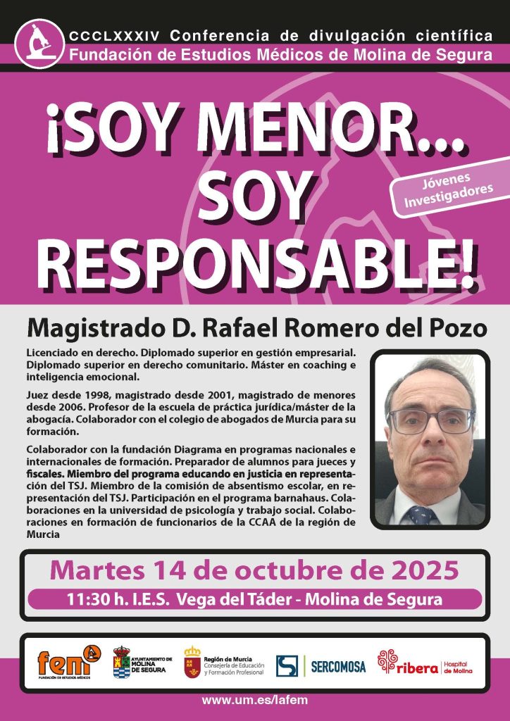 Cartel Conferencia FEM 14oct25