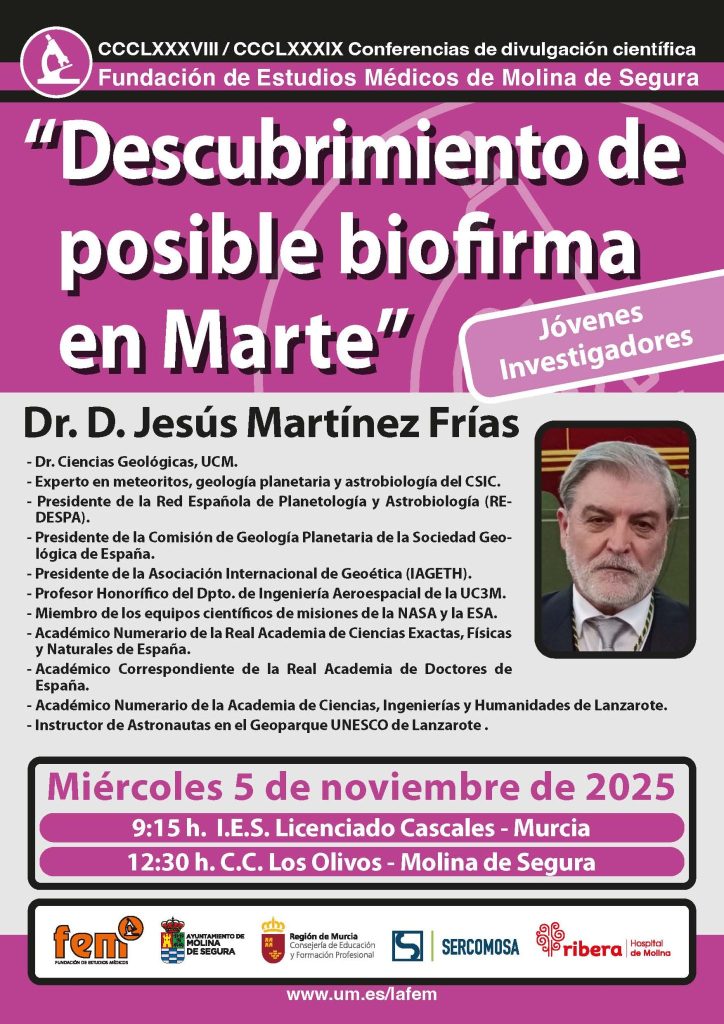 Cartel Conferencia FEM 5nov25